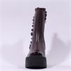 Marco Moreo Vale Frill Toe Cap Boot - Burgundy Leather